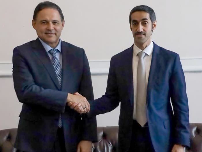 Emirati ambassador discusses with Colombian Congress President
