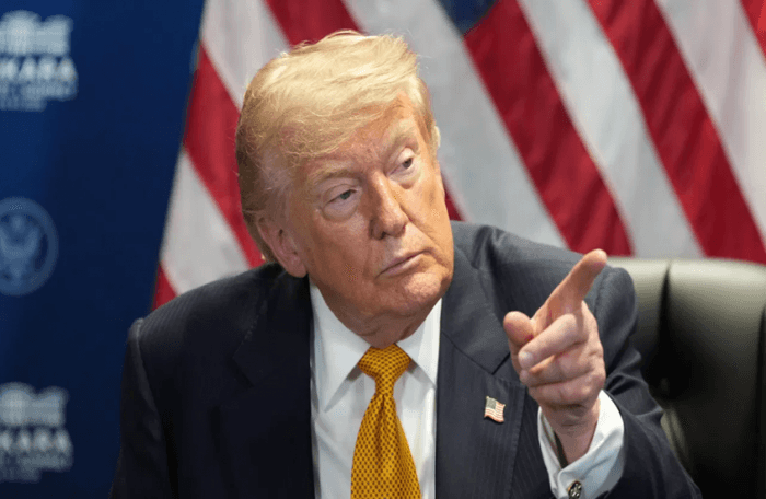 Trump tells Iran war ends after polls