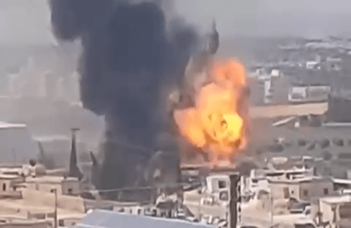 Syrian Defense Responds to Sermada Blast