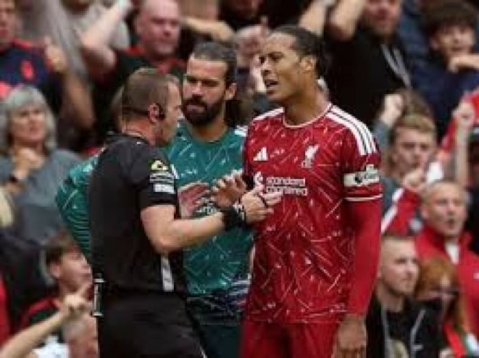 Alisson fined for kicking substitution board