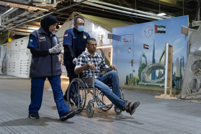 Emirati Hospital in Arish Receives 11 Gaza Patients