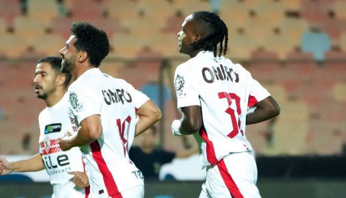 مباراة الزمالك وغزل المحلة في الدوري المصري