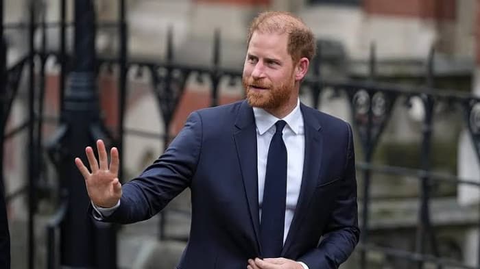 Prince Harry's first UK appearance since return