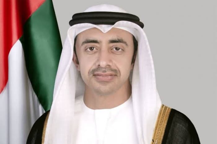 Abdullah bin Zayed at Trump Arab talks