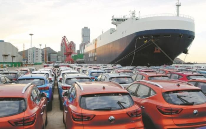 Chinese car exports exceed previous year's sales