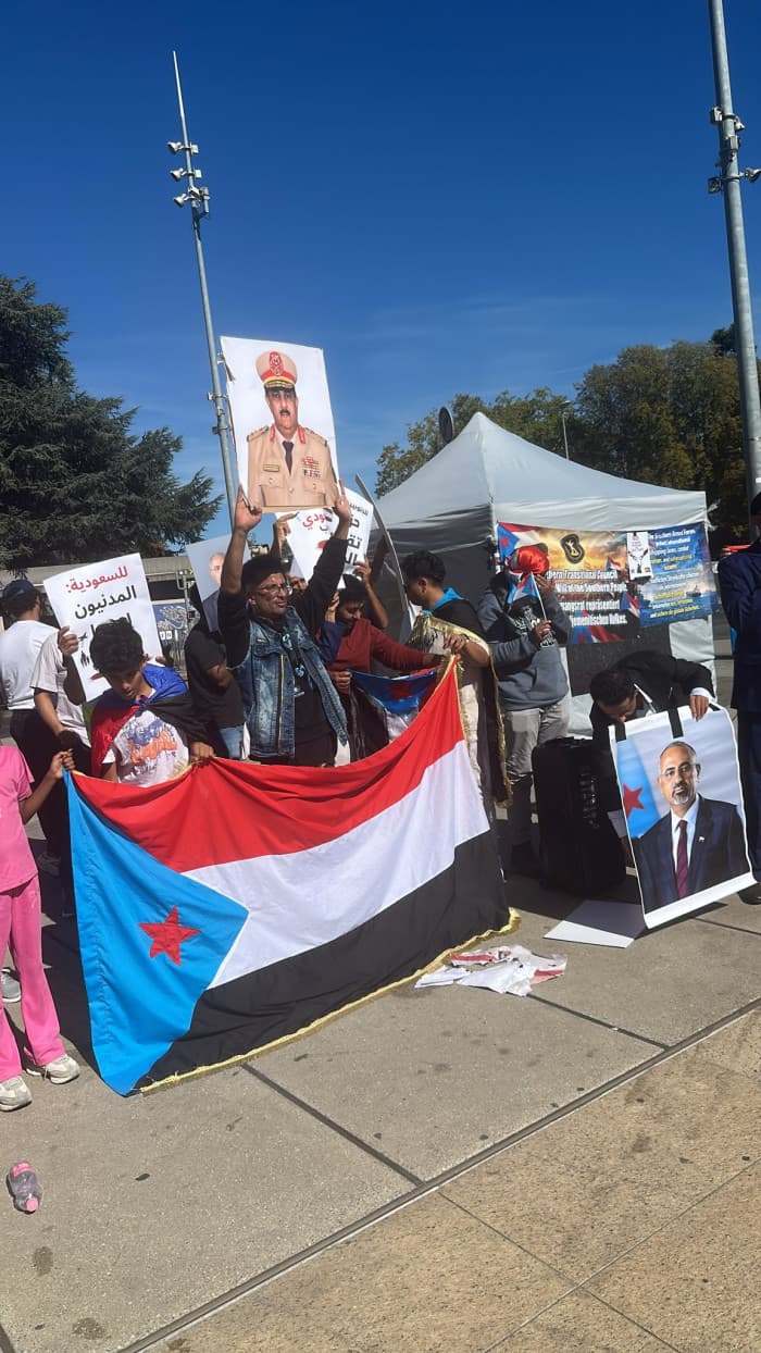 Geneva community protests Saudi practices