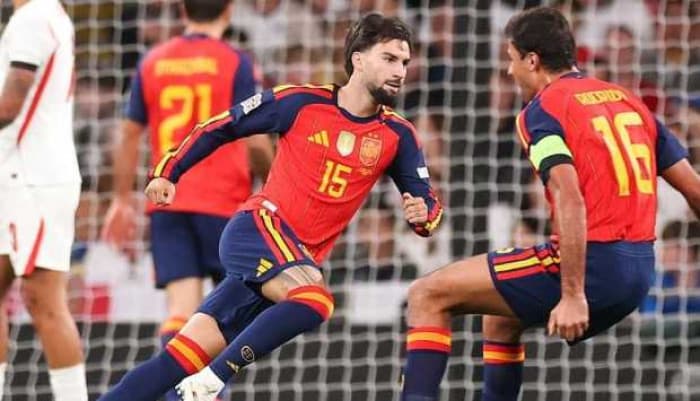 إسبانيا تتغلب على إنجلترا في دوري الأمم
