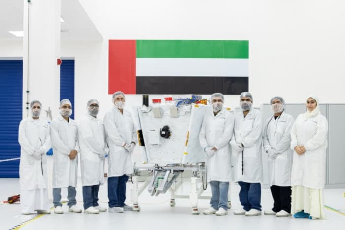 UAE Debuts First Commercial Earth Satellite