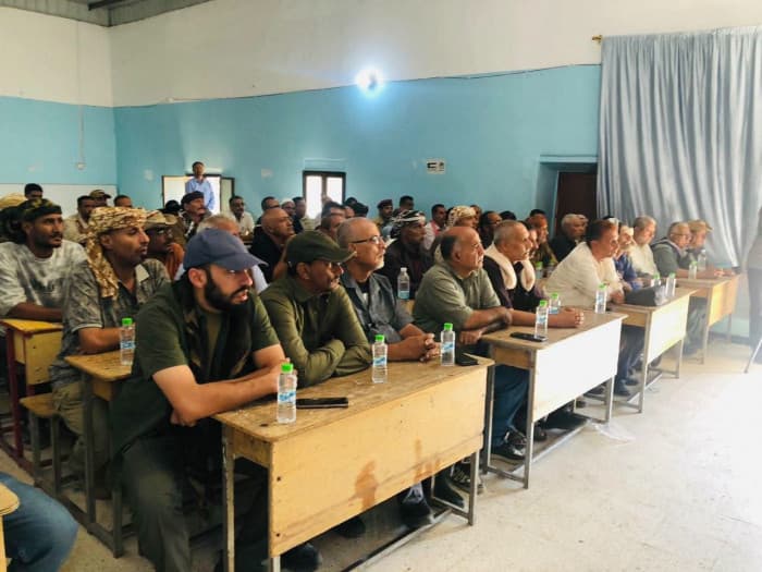 Al-Dhalea President Meets Shuaib Leaders