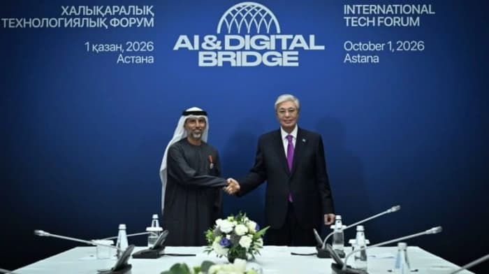 Kazakhstan awards Suhail Al Mazrouei Friendship Order