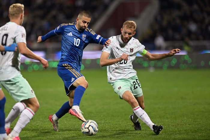 Austria ties Kosovo in Nations League