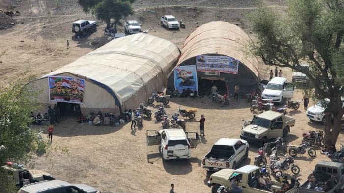 أبناء الجنوب يعزون شهداء الضالع