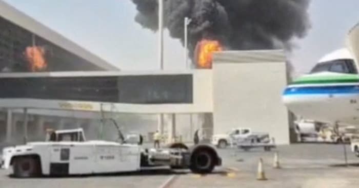 12 قتلى و309 مصابين في هجوم على مطار الملك خالد