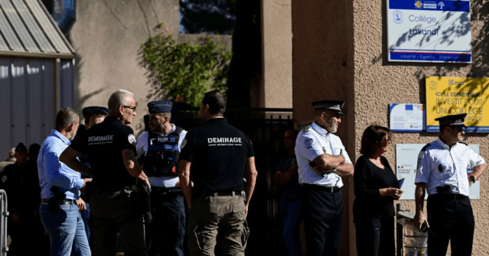 Principal and teacher shot by student in southern France