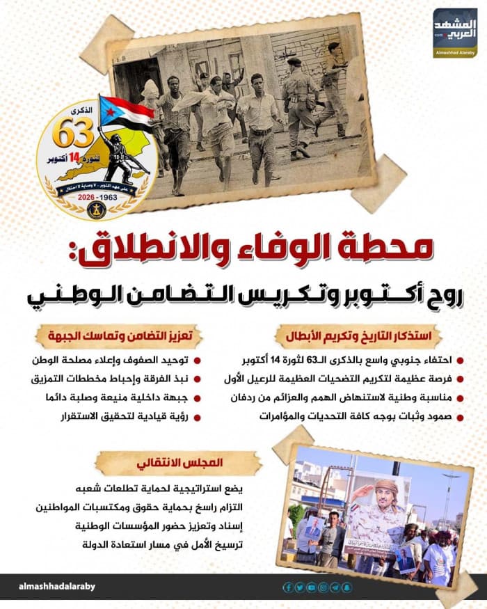 روح أكتوبر وتعزيز التضامن الوطني