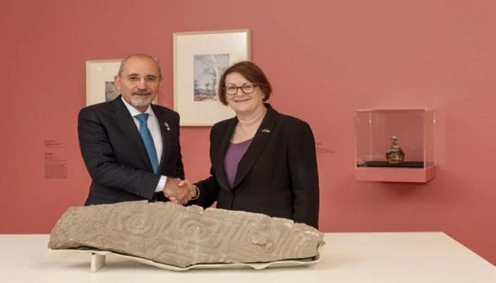 Jordan reclaims rare artifact after 40 years