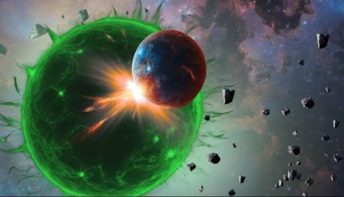 Scientists Witness White Dwarf Glow Green