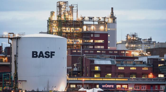 BASF Germany plans Evonik takeover