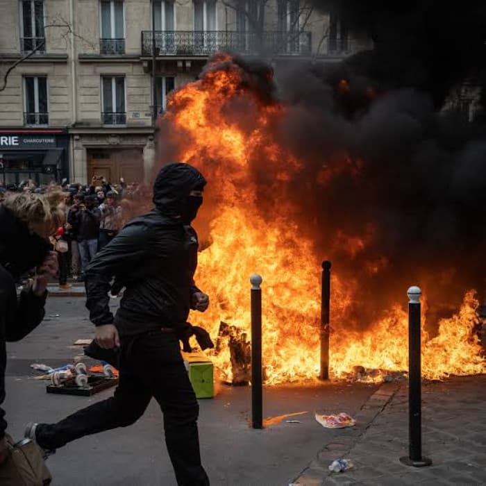 فرنسا توقف 1200 شخصا وجرح 150 شرطيا