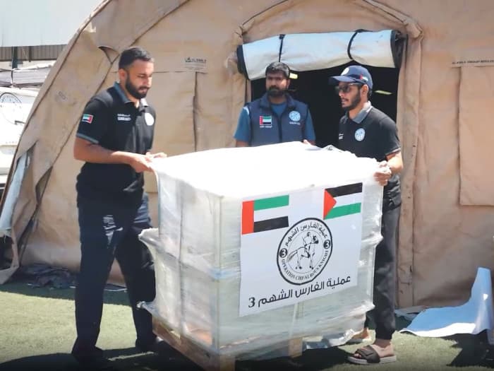 UAE assists over 54,000 in Gaza