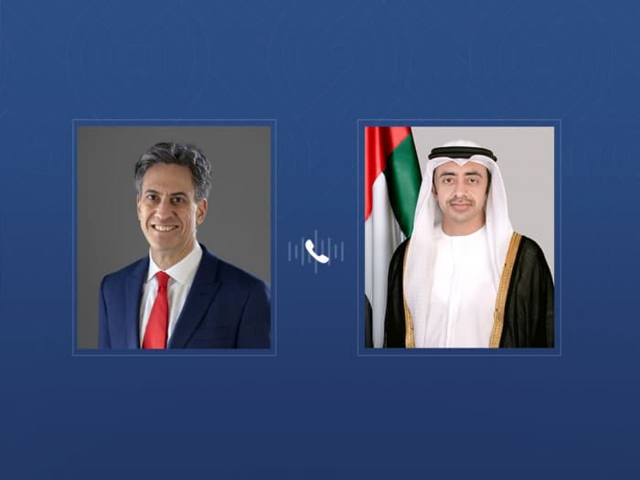 Abdullah bin Zayed reviews regional issues with UK Foreign Secretary
