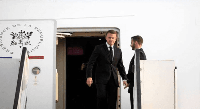 رئيس فرنسا يزور الإمارات