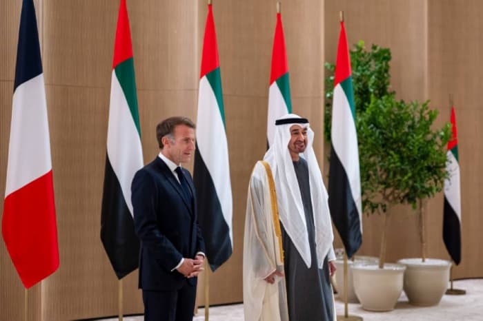 UAE President and French Leader Discuss Cooperation