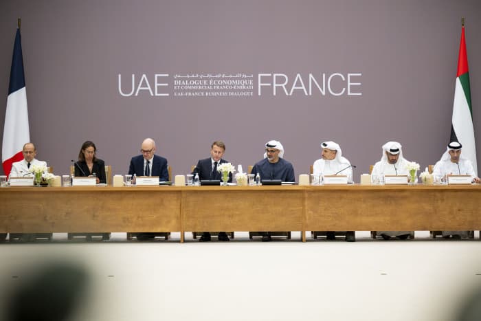 الإمارات وفرنسا تتعاون في الطاقة والذكاء الاصطناعي