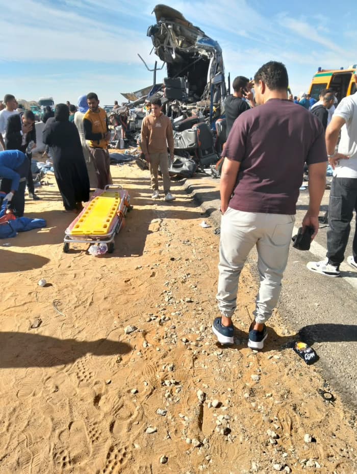 وفاة 12 وإصابة 30 في حادث بأسيوط
