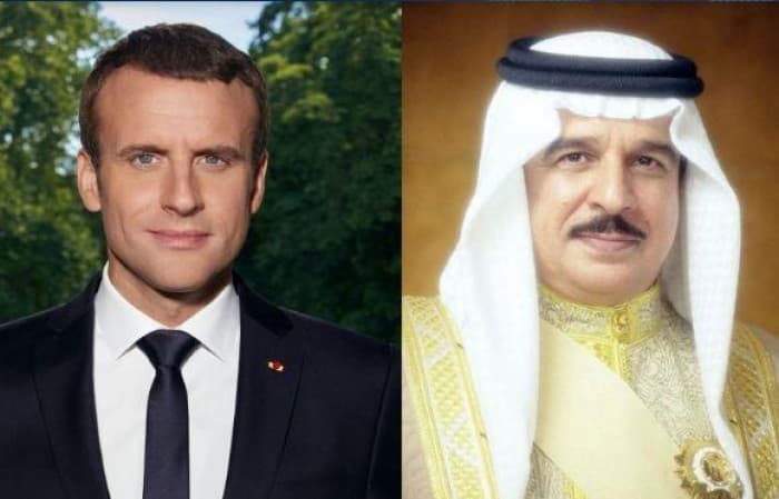 Bahraini King and French President Talk Regional Issues