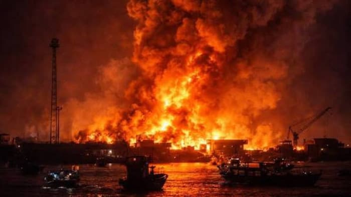 Explosion sounds heard in Serik