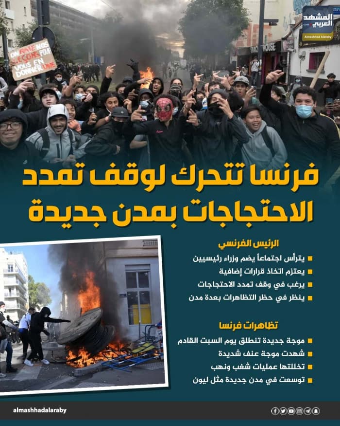 فرنسا تتخذ خطوات لاحتواء الاحتجاجات