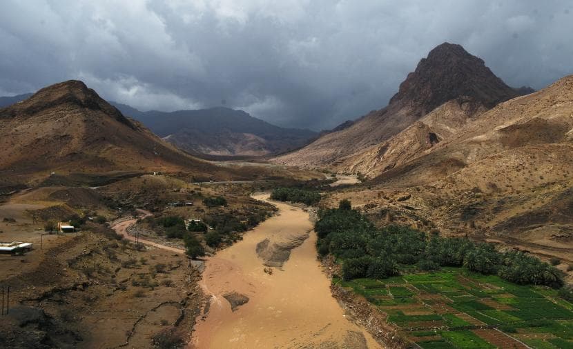 أمطار رعدية في البريمي وشمال الباطنة