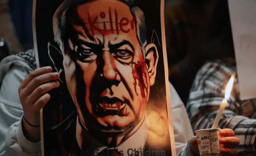 Netanyahu's plane lands at military base