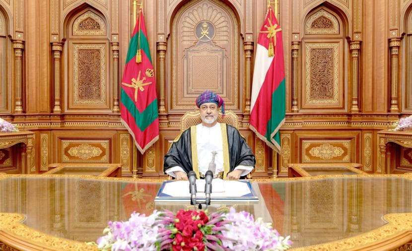 جلالة السلطان يعزي أمير قطر في وفاة الأمير