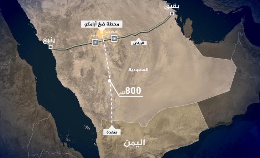 السعودية تزيد إنتاج النفط بخط شرق-غرب رغم توقف التحميل