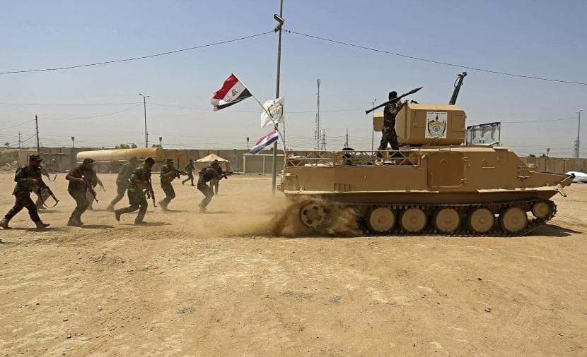 Iraq PMF Reports Strike Casualties