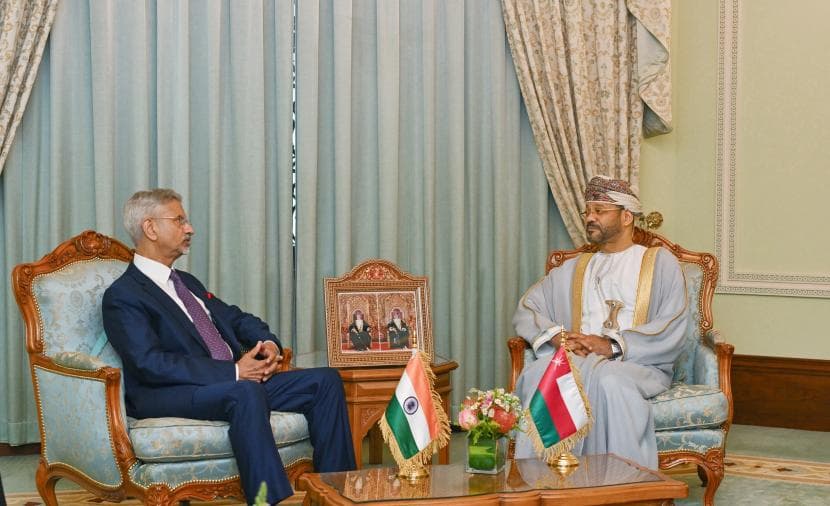 Oman and India reaffirm support for international cooperation to ensure navigation security and trade stability