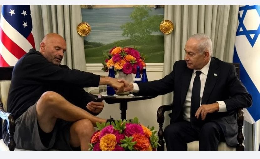 لقاء غير حافل بين عضو بالكونجرس ونتنياهو
