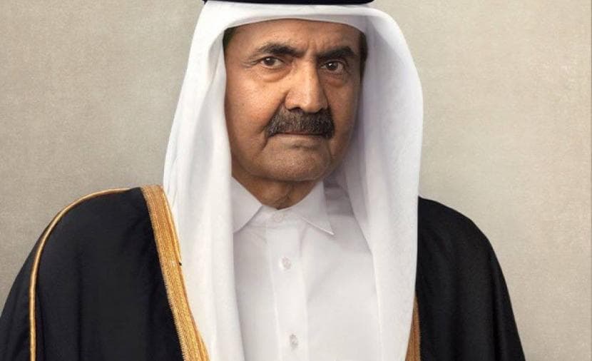 وفاة الأمير الشيخ حمد بن خليفة آل ثاني