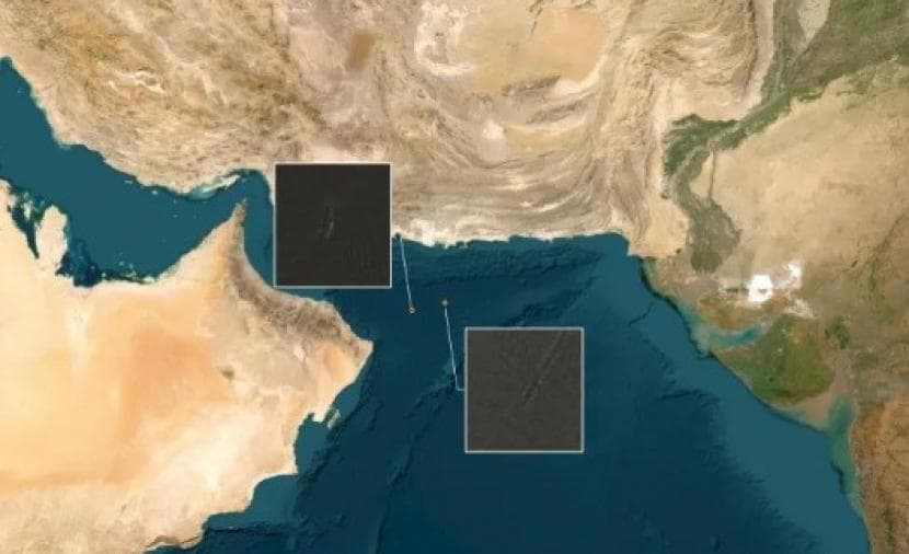 صور فضائية تظهر حاملي طائرات أميركيين في الخليج