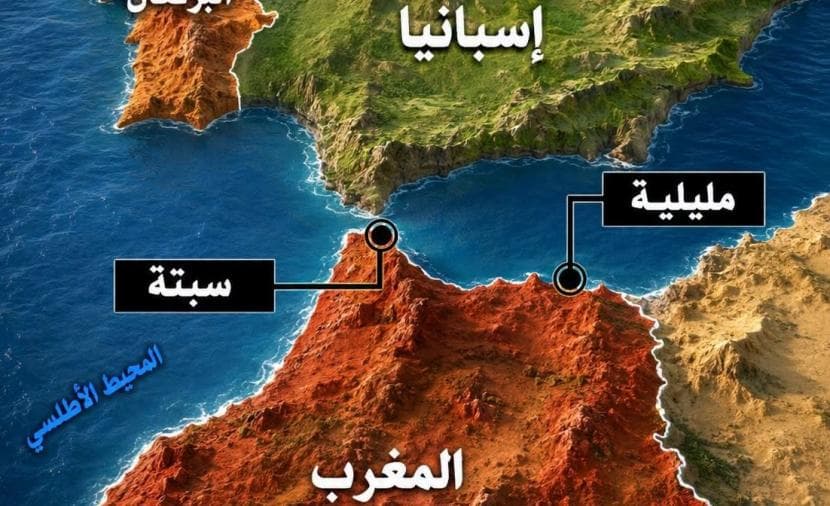 معلومات عن سبتة ومليلية المحتلتين