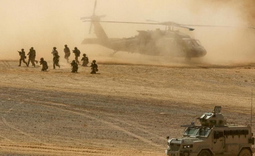 إيران تستهدف القواعد الأمريكية في الأردن