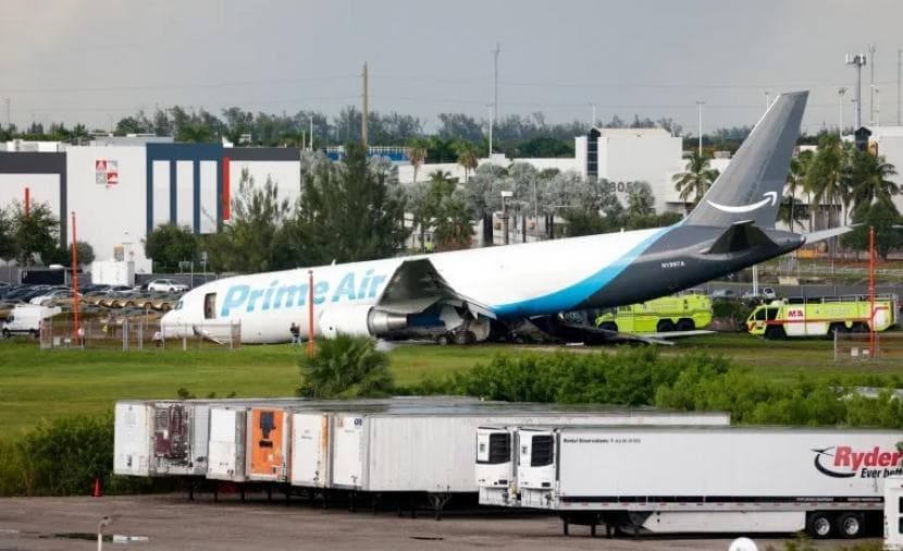 Cargo plane crash causes injuries