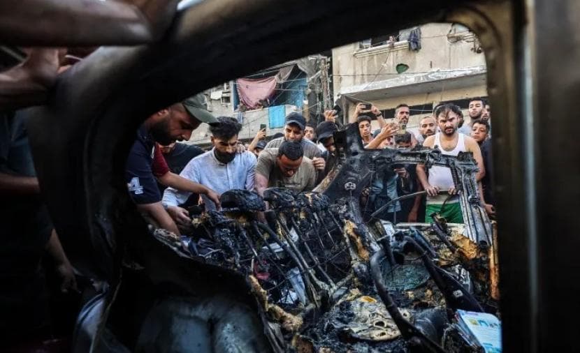 Five Palestinians killed in Gaza strikes