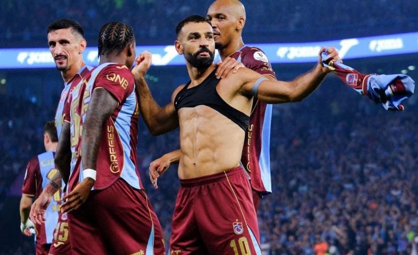 Salah Leads Trabzonspor to 4-0 Win over Galatasaray