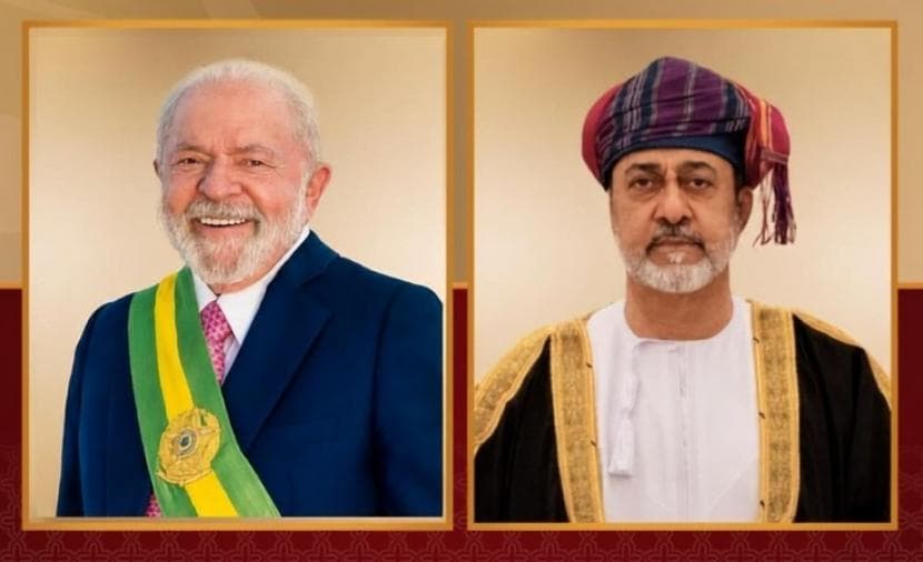 السلطان يبارك للرئيس البرازيلي