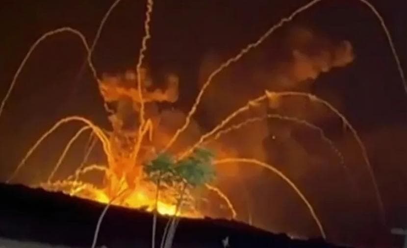 انفجار كبير في موقع سوري جنوب حلب
