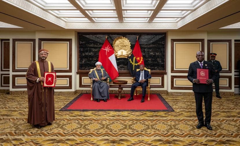 Oman and Angola conclude economic accords