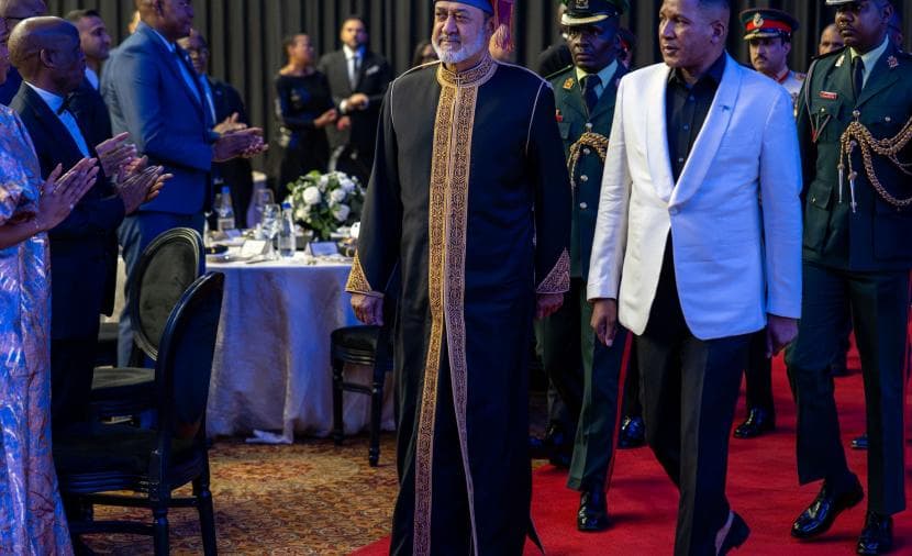 Sultan visits Botswana Diamond Center